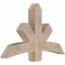 Ekena Millwork Alberta Smooth Timber Gable Bracket, Douglas Fir, 48"W x 30"H x 5 1/2"D x 5 1/2"F, 15/12 Pitch GBW048X30X0606ALB00SDF - alternate 2